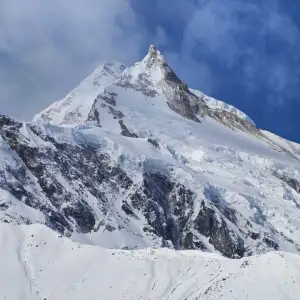 View of Manaslu from Samagaon