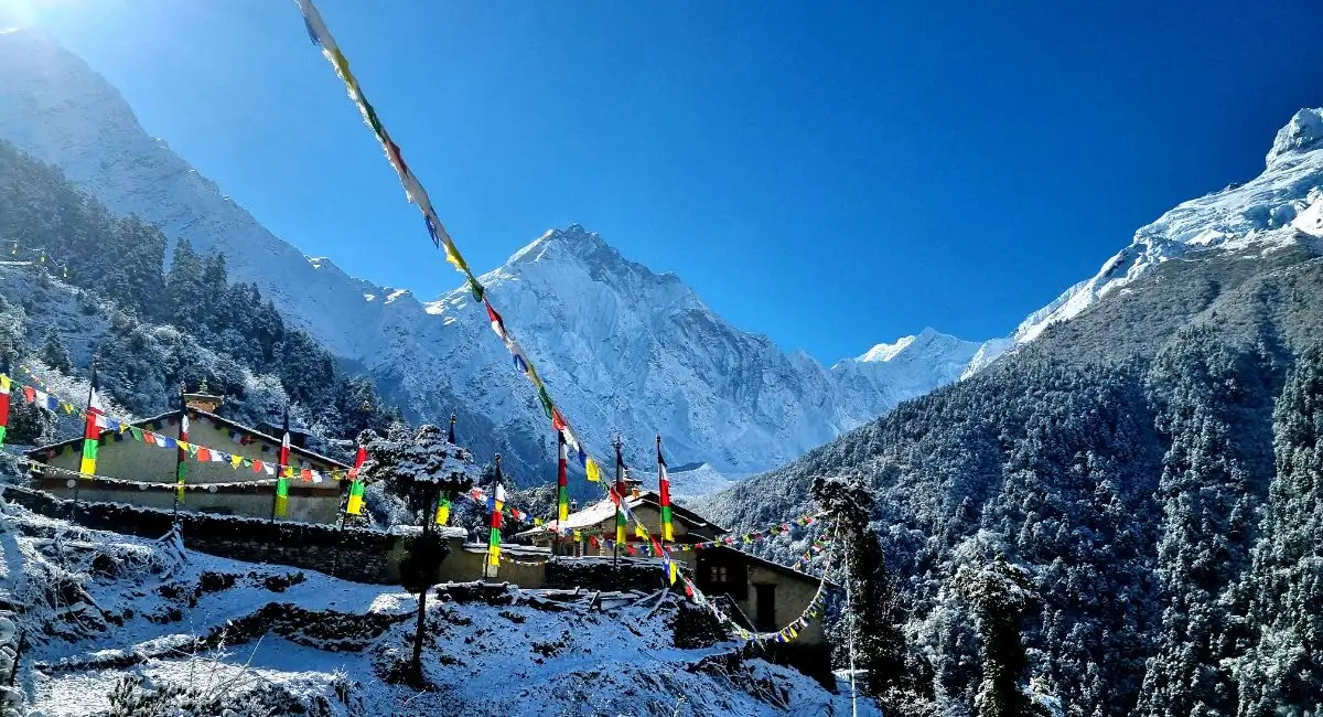 Villages in Tsum Valley